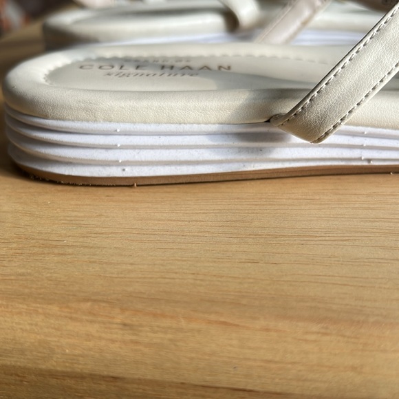 Cole Haan sandles white size 10 - Picture 9 of 12